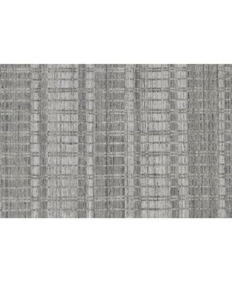 Odell R6385 Gray 3'6" x 5'6" Area Rug