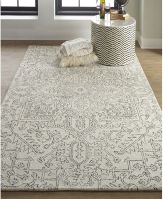 Belfort R8778 Ivory 5' x 8' Area Rug