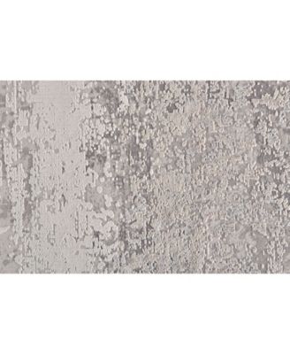Cadiz R3888 Silver 6'6" x 9'6" Area Rug