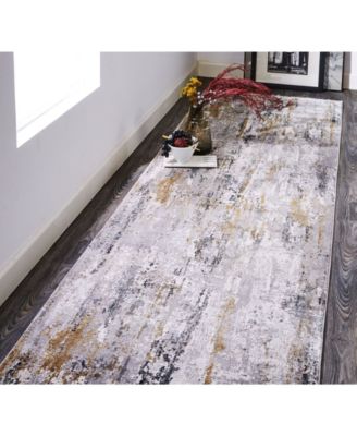 Cadiz R3887 Ivory 3'1" x 10' Runner Rug