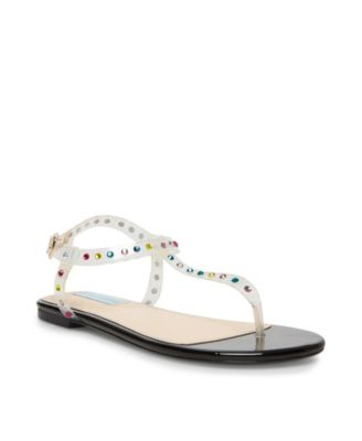 betsey johnson flat sandals