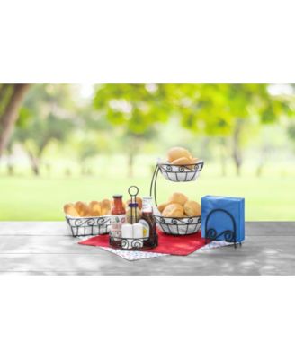 Diversified Scroll Bread Basket