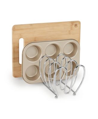 Diversified Bloom Kitchen Lid Holder Organizer For Plates, Cutting Boards, Bakeware