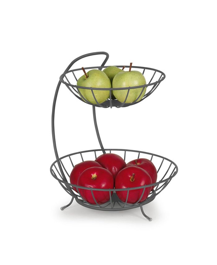 Portatovaglioli Spectrum Diversified Yumi In Acciaio Nero, Design Salvaspazio Per Cucina - 6