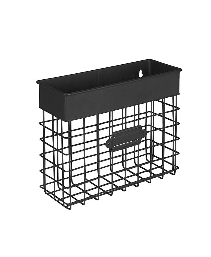 Spectrum Vintagelike Living Wall Mount Mail Bin, Small Macy's