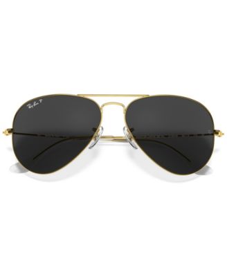 Unisex Polarized Aviator Classic Sunglasses, RB3025
