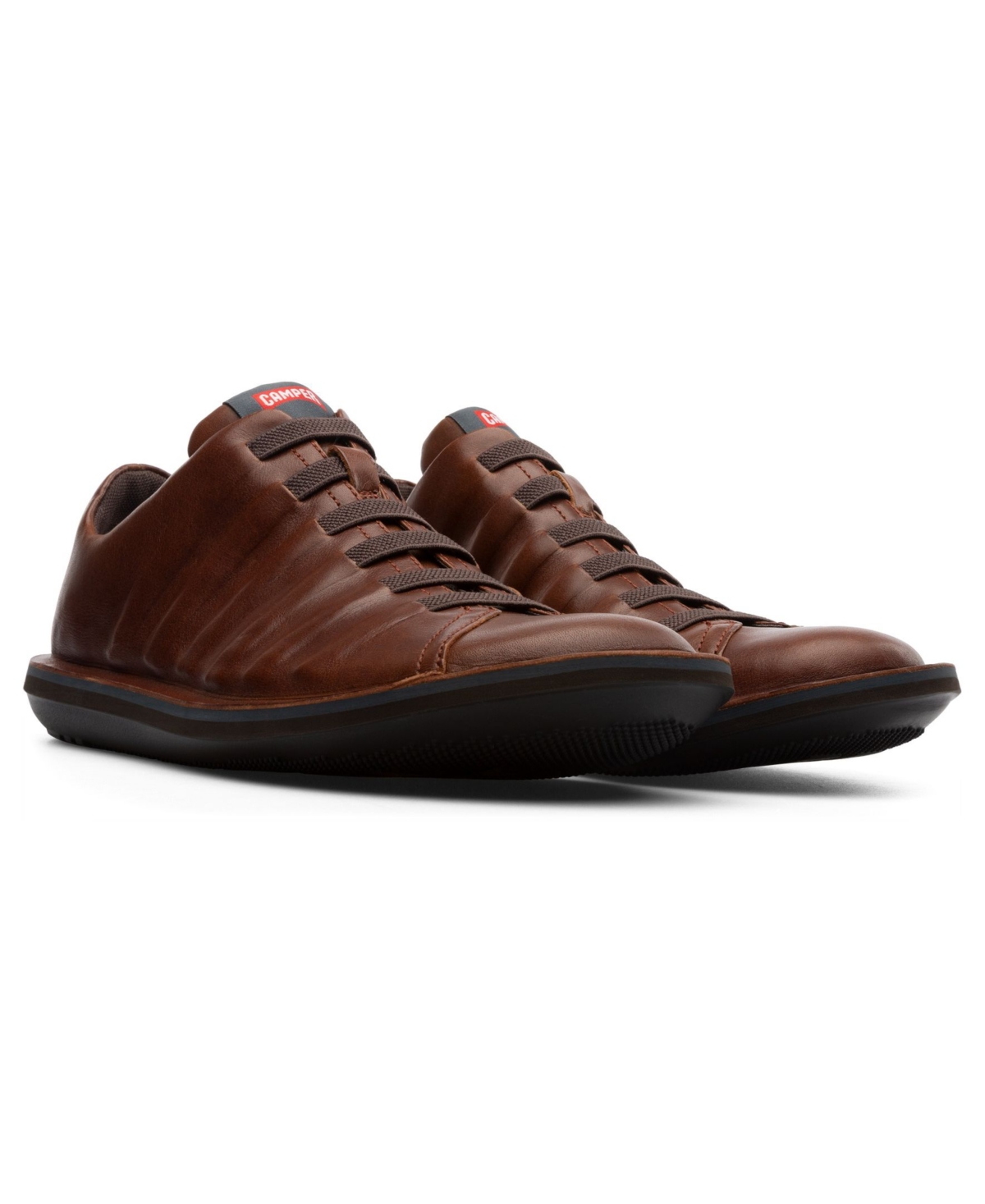Men's Beetle Leather Sneakers - Brown