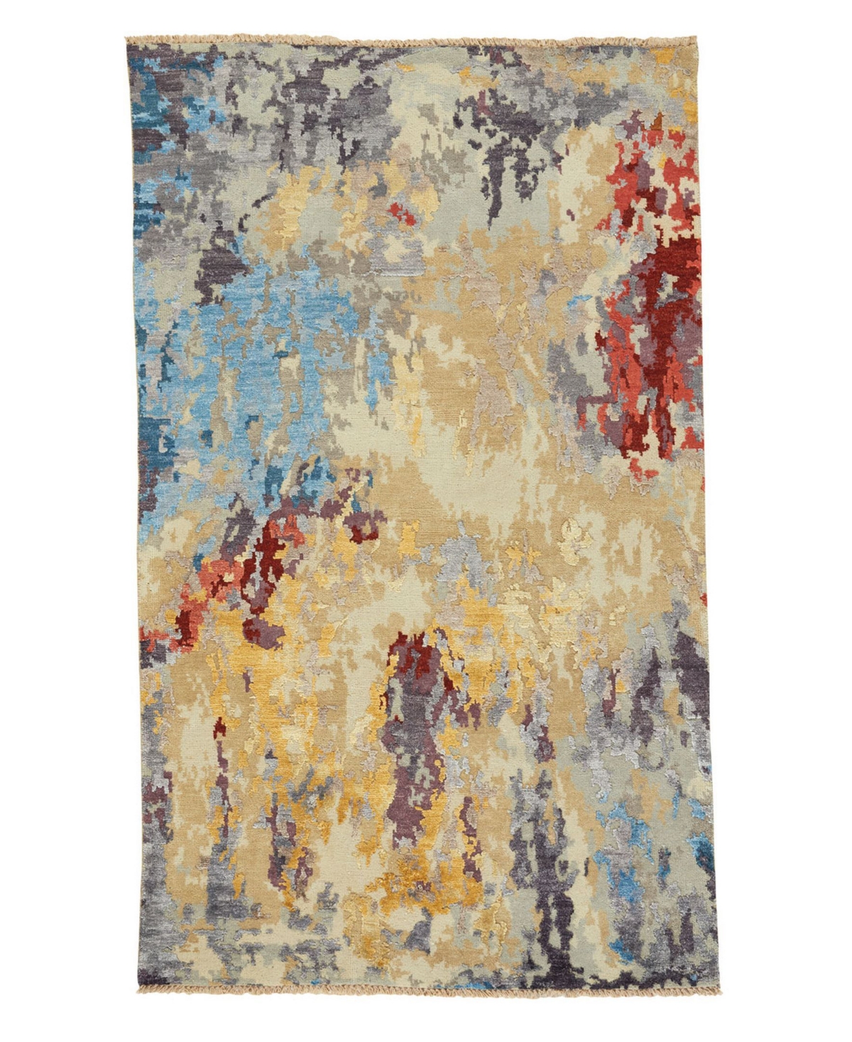 Capel Tasanee 945 Amber 5' x 8' Area Rug - Yellow