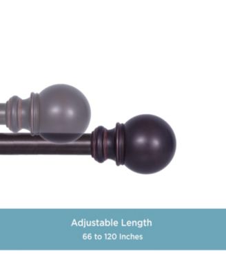 Bryce 3/4" Standard Decorative Window Curtain Rod