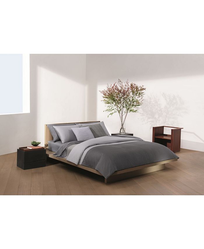 Calvin Klein Grid Formation Comforter Set, Twin & Reviews - Comforter Sets  - Bed & Bath - Macy's