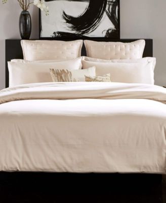 CLOSEOUT! Donna Karan Home Silk Indulgence Duvet Cover Sets