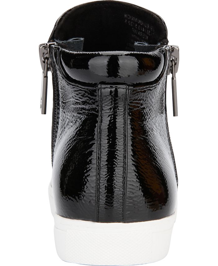 Kenneth Cole New York Women's Pull on Fashion Sneakers Black- Size 8 M