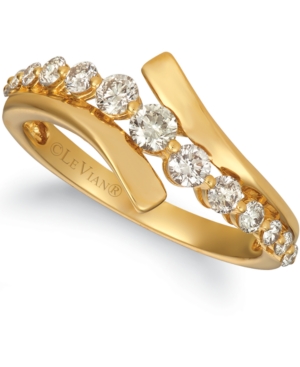 image of Le Vian Nude Diamond Statement Ring (5/8 ct. t.w.) in 14k Gold