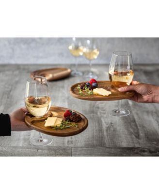 Toscana&reg; by Wine Appetizer Plate Set Of 4
