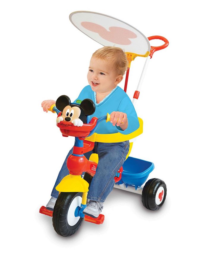 Kiddieland Disney Mickey Mouse Clubhouse Deluxe Push N Ride Trike