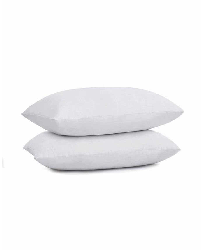 UNIKOME 2Pack Feather & Down Pillow Inserts, 12x20 Rectangle & Reviews