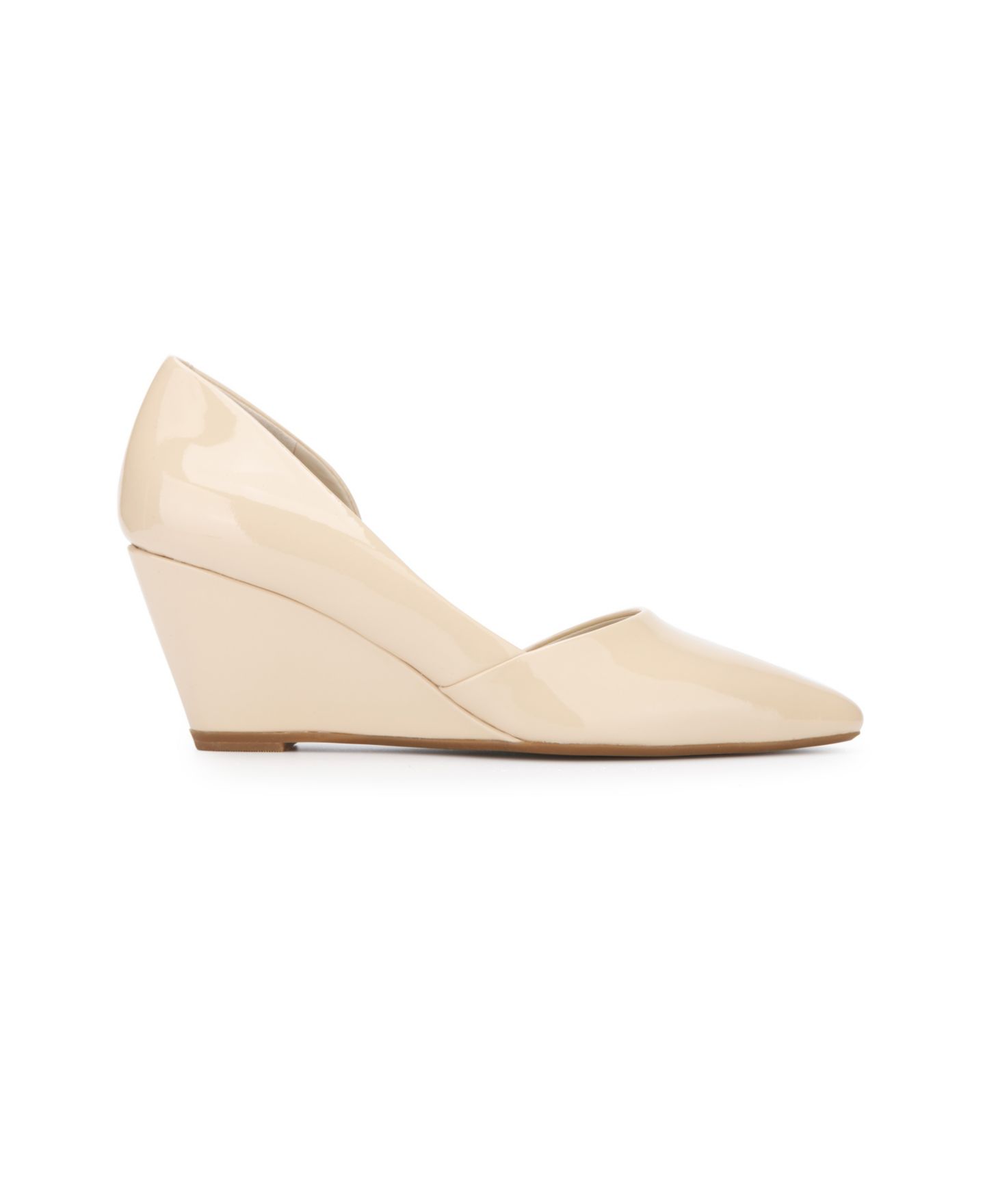 Женские туфли Kenneth Cole New York Ellis Wedge Pumps, цвет: Телесный лаковый — фото 2