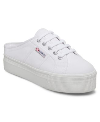 superga platform slip ons