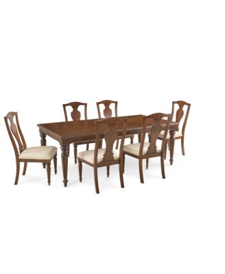 Furniture - Orle Dining , 7 pc Set (Dining Table & 6 Side Chairs)