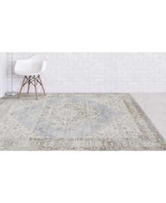 Century CEN-11 Gray/Ivory 3'11" x 5'11" Area Rug
