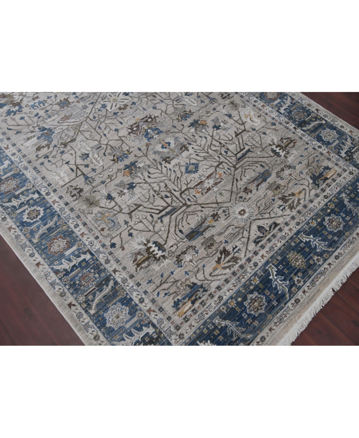 Amer Rugs Arcadia Arc-4Navy Area Rug -Navy