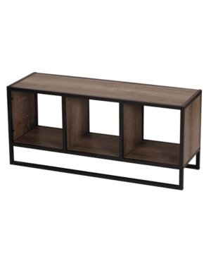 Household Essentials Household Essential Ashwood Open Cubby Coffee Table In Brown