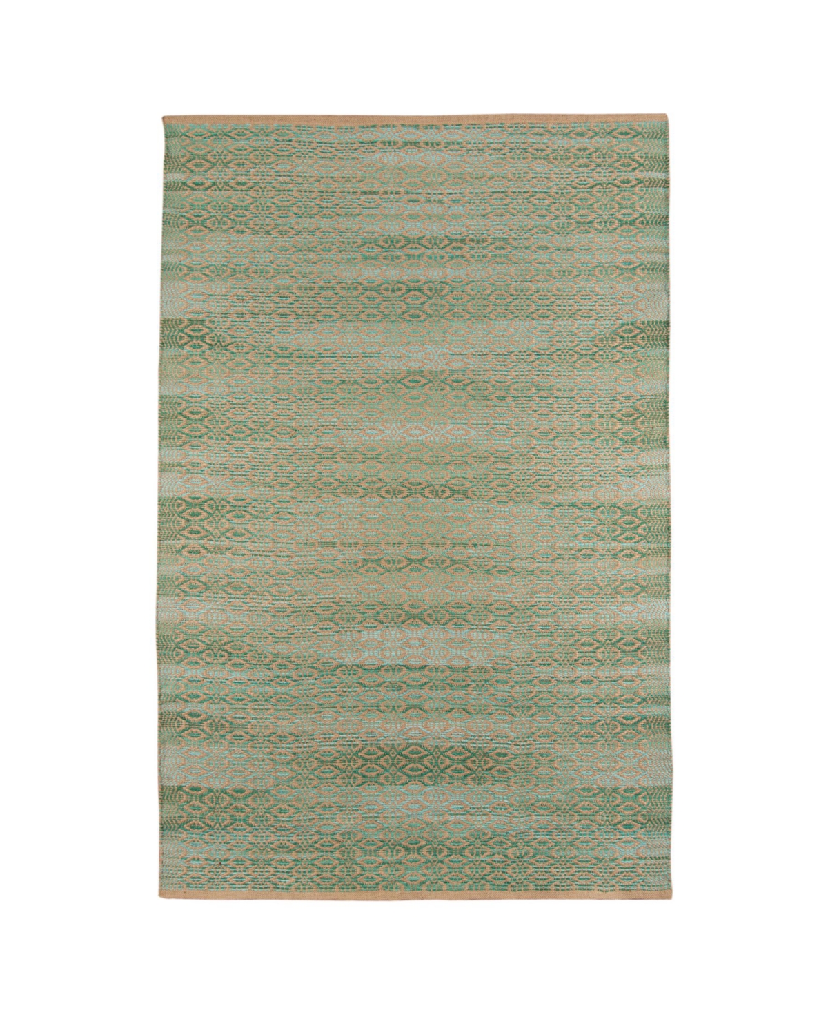 Amer Rugs Zola Zol-1 Aqua 8' x 10' Area Rug - Aqua