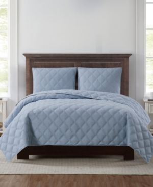 Truly Soft Everyday 3D Puff King Quilt Set