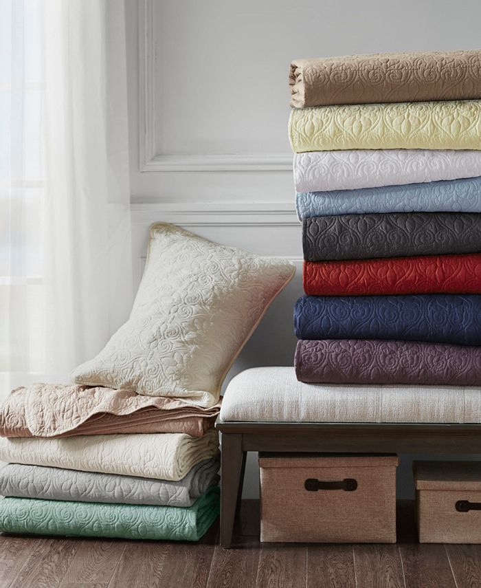 Madison Park Quebec 2Piece Twin Quilted Bedspread Set & Reviews