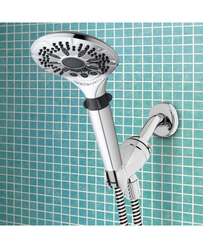 Waterpik LAR-563E 5-Spray Mode Power spray and Easy Select Hand Held Shower Head & Reviews - Bathroom Accessories - Bed & Bath - Macy's