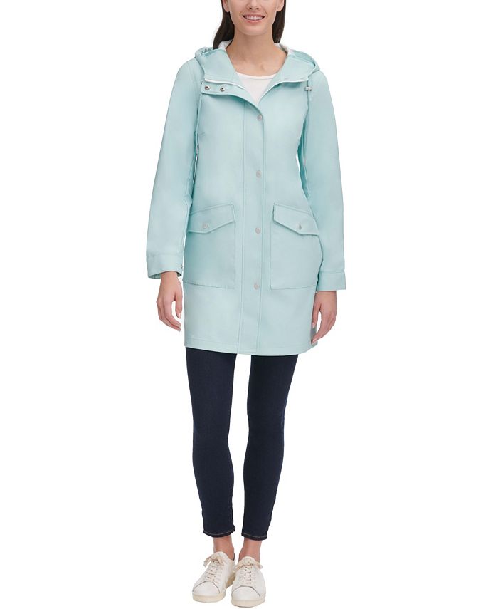 Levi's Midweight Rubberized Rain Fishtail Parka Jacket Macy's