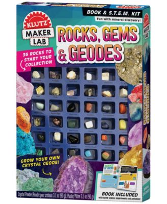 Klutz Maker Lab - Rocks, Gems Geodes