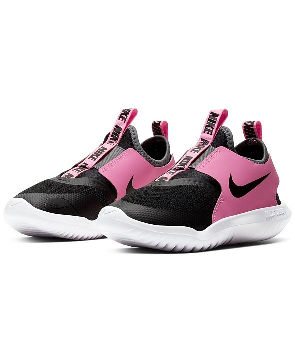 Nike Little Girls Flex Runner Slipon Athletic Sneakers from Finish