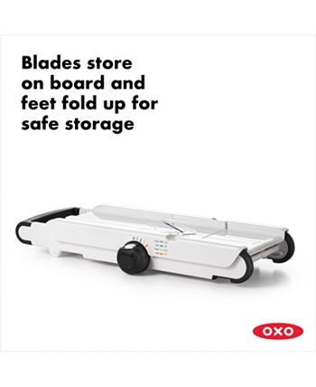  OXO Good Grips V-Blade Mandoline Slicer, White: Home