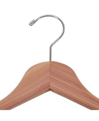 Cedar Garment Thin Hangers, Set of 12