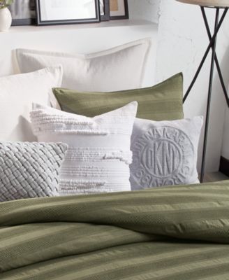 Textured Stripe Decorative Pillow, 20" x 20"