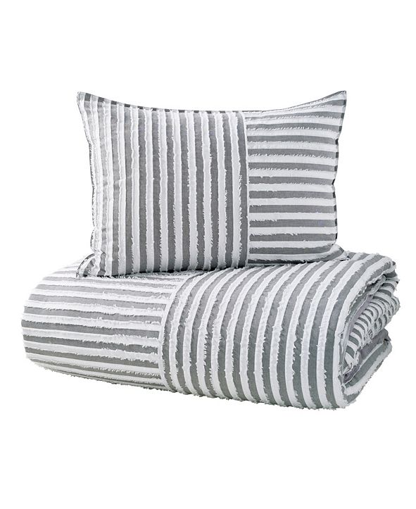 DKNY Clipped Squared Full/Queen Comforter Mini Set ...