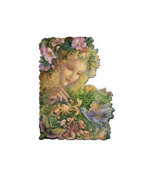 Designocracy Honeysuckle Oversized Wall Over The Door And Yard Decor Wood By Josephine Wall In Multi