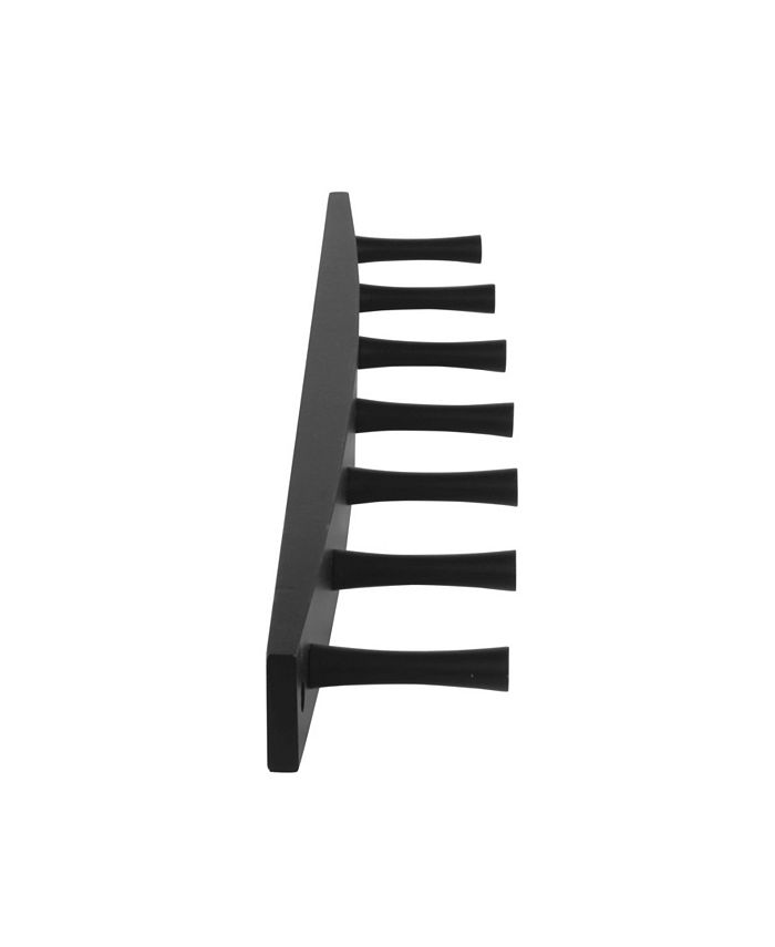 Spectrum Diversified Wall-Mounted 7 Peg Wood Hook Rack - Macy's