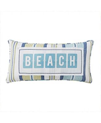 Bayport Beach Stripe Decorative Pillow, 12" x 24"
