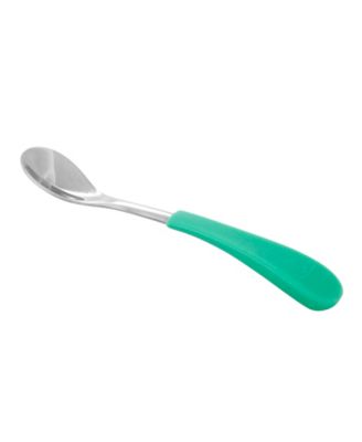 Avanchy - Stainless Steel Baby Spoons (2 Pack) Green