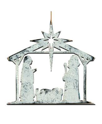 Rising Star Nativity Wooden Decor