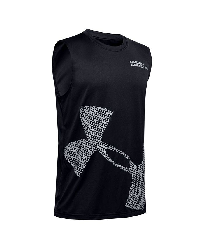 Under Armour Big Boys Exploded Logo Tank Tshirt Macy's