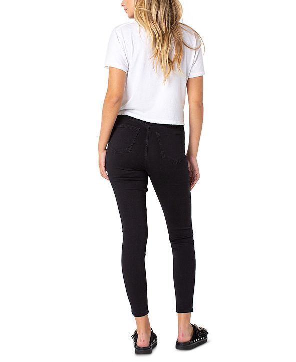 celebrity pink high rise ankle skinny