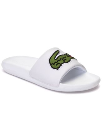 lacoste mens flip flops size 11