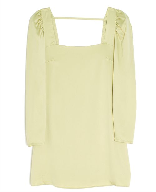 Danielle Bernstein Long Sleeve Mini Dress Created For Macy S