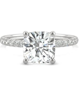 Moissanite Engagement Ring (2-5/8 ct. t.w. DEW) in 14k White Gold