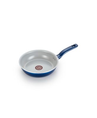 T-Fal Initiatives Ceramic 14-Pc. Cookware Set, Blue