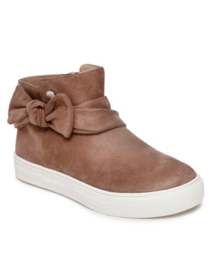 image of Nine West Little Girl Twisted Bow Sneaker