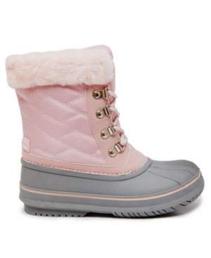 image of London Fog Little Girls Quilted Snow Boot